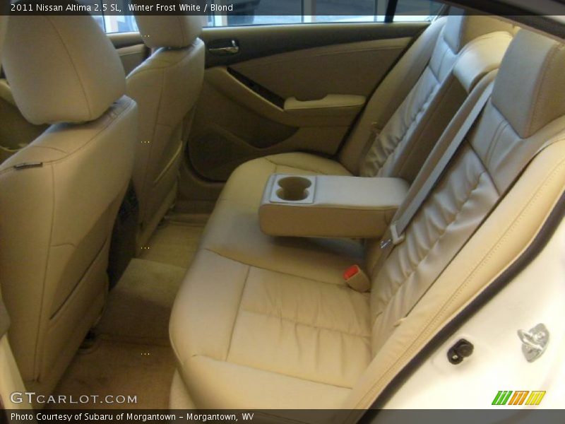 Winter Frost White / Blond 2011 Nissan Altima 2.5 SL