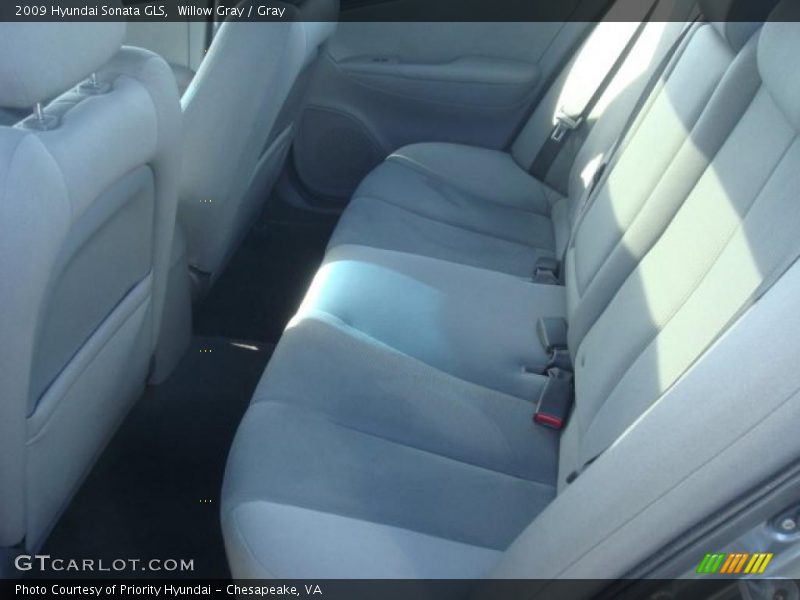 Willow Gray / Gray 2009 Hyundai Sonata GLS