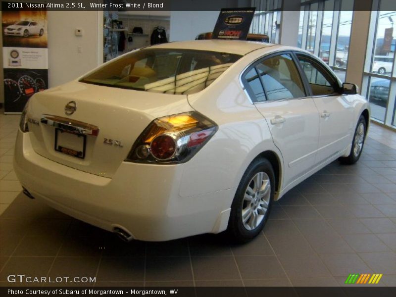 Winter Frost White / Blond 2011 Nissan Altima 2.5 SL