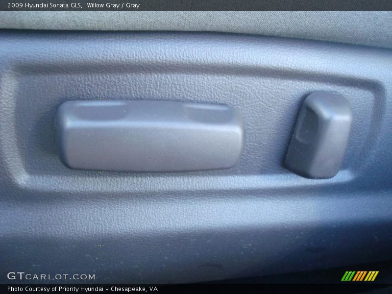 Willow Gray / Gray 2009 Hyundai Sonata GLS