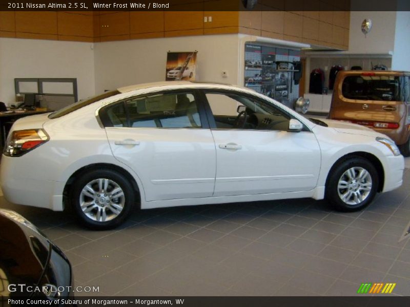 Winter Frost White / Blond 2011 Nissan Altima 2.5 SL