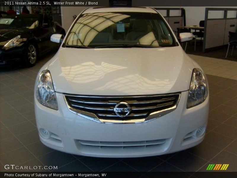 Winter Frost White / Blond 2011 Nissan Altima 2.5 SL