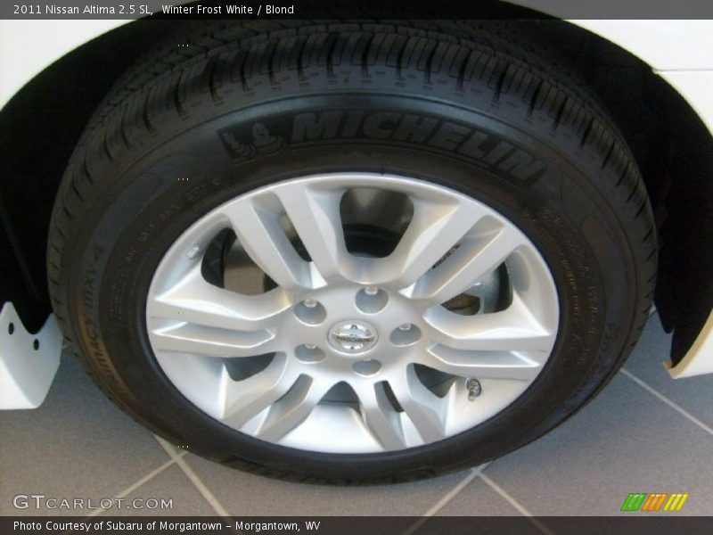 Winter Frost White / Blond 2011 Nissan Altima 2.5 SL
