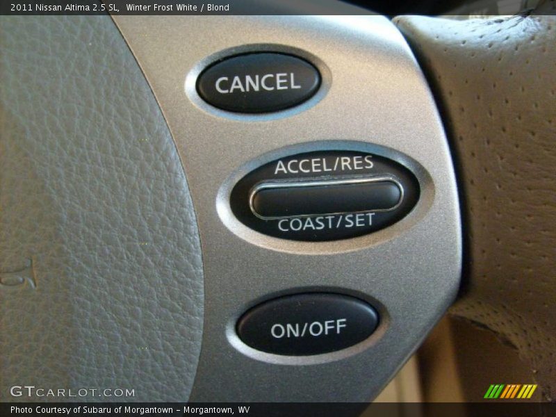 Winter Frost White / Blond 2011 Nissan Altima 2.5 SL
