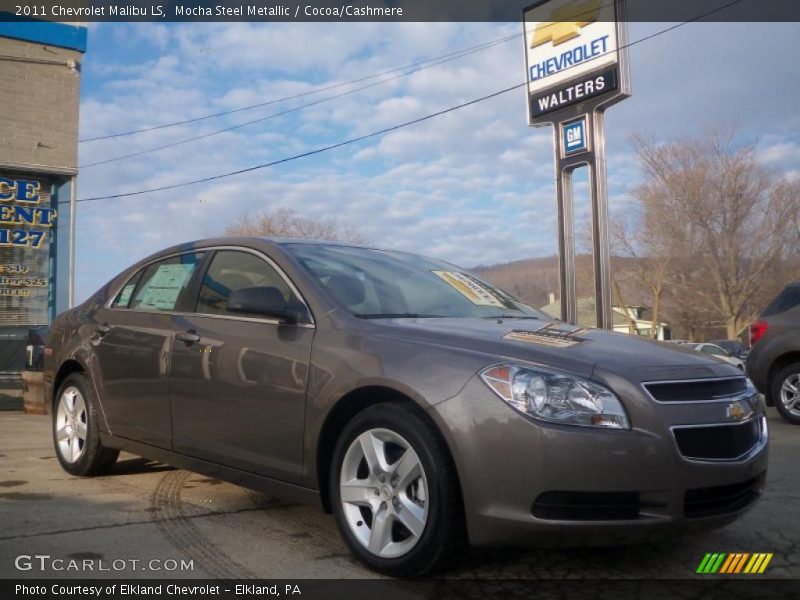 Mocha Steel Metallic / Cocoa/Cashmere 2011 Chevrolet Malibu LS
