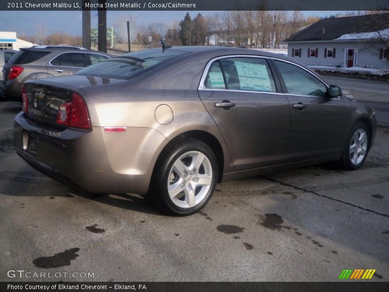 Mocha Steel Metallic / Cocoa/Cashmere 2011 Chevrolet Malibu LS