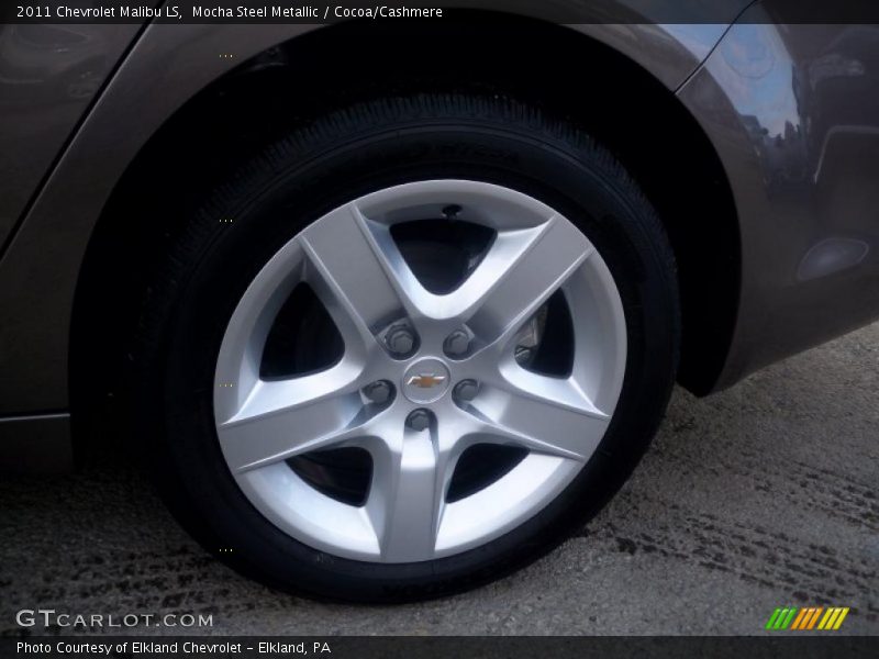 Mocha Steel Metallic / Cocoa/Cashmere 2011 Chevrolet Malibu LS