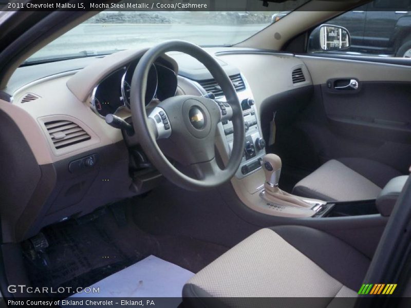 Mocha Steel Metallic / Cocoa/Cashmere 2011 Chevrolet Malibu LS