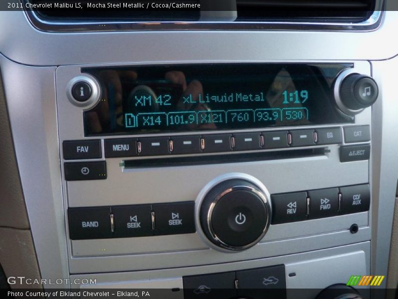 Mocha Steel Metallic / Cocoa/Cashmere 2011 Chevrolet Malibu LS