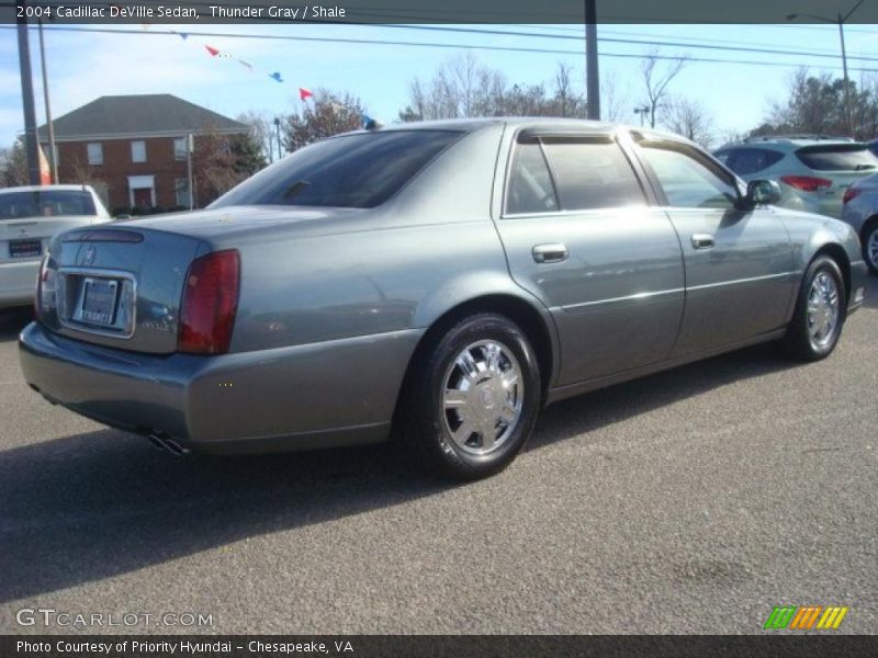 Thunder Gray / Shale 2004 Cadillac DeVille Sedan