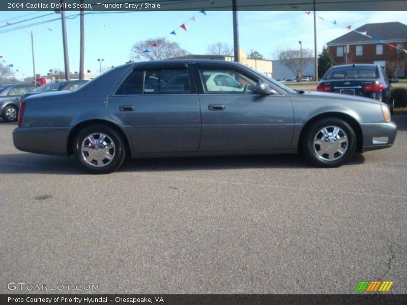 Thunder Gray / Shale 2004 Cadillac DeVille Sedan