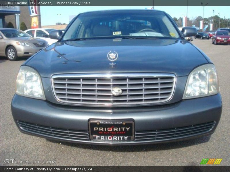 Thunder Gray / Shale 2004 Cadillac DeVille Sedan