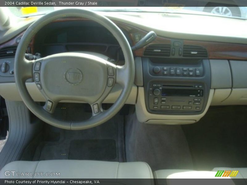 Thunder Gray / Shale 2004 Cadillac DeVille Sedan