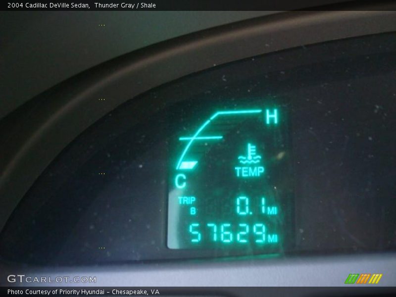 Thunder Gray / Shale 2004 Cadillac DeVille Sedan
