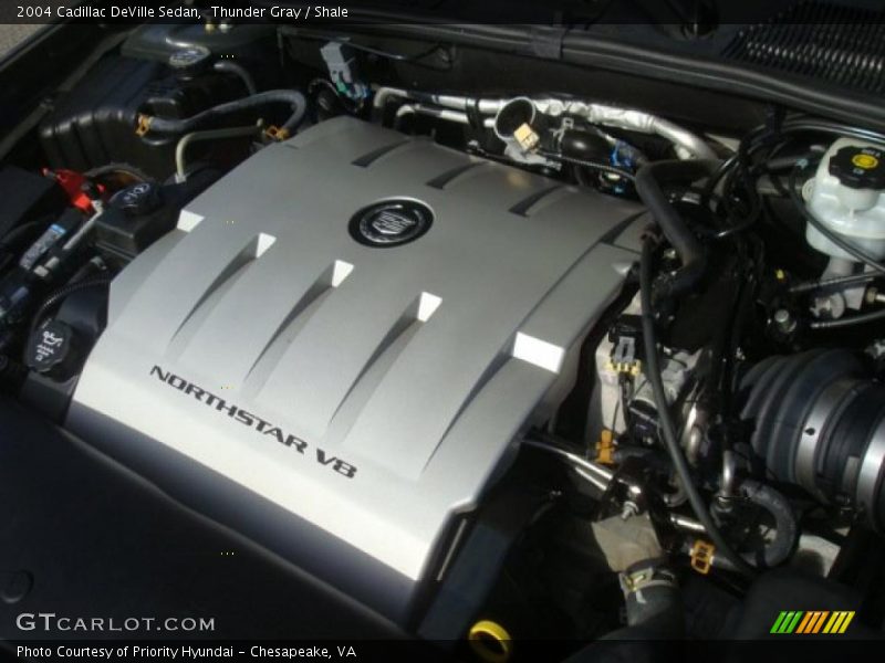 Thunder Gray / Shale 2004 Cadillac DeVille Sedan