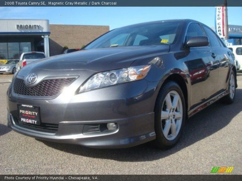 Magnetic Gray Metallic / Dark Charcoal 2008 Toyota Camry SE
