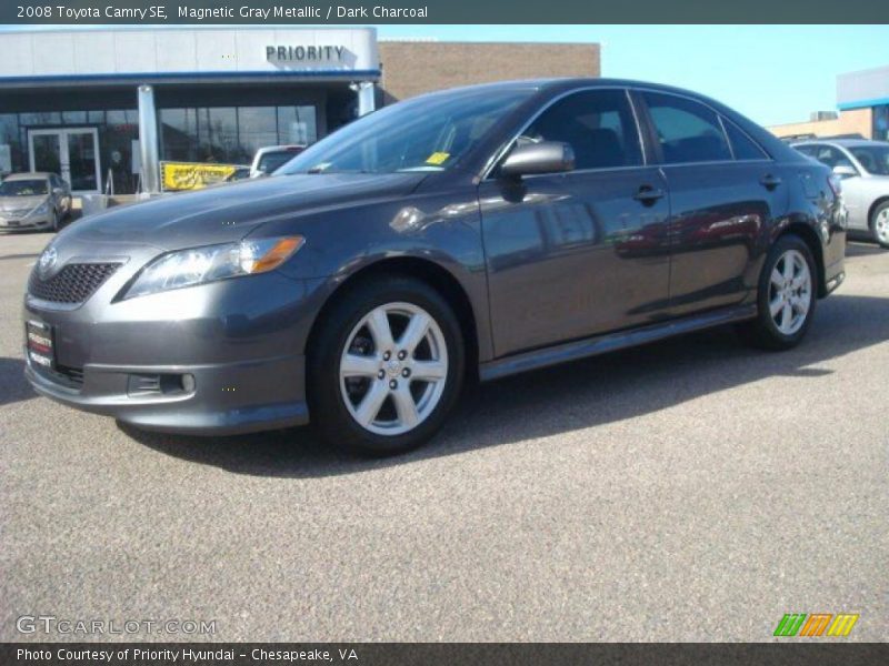 Magnetic Gray Metallic / Dark Charcoal 2008 Toyota Camry SE