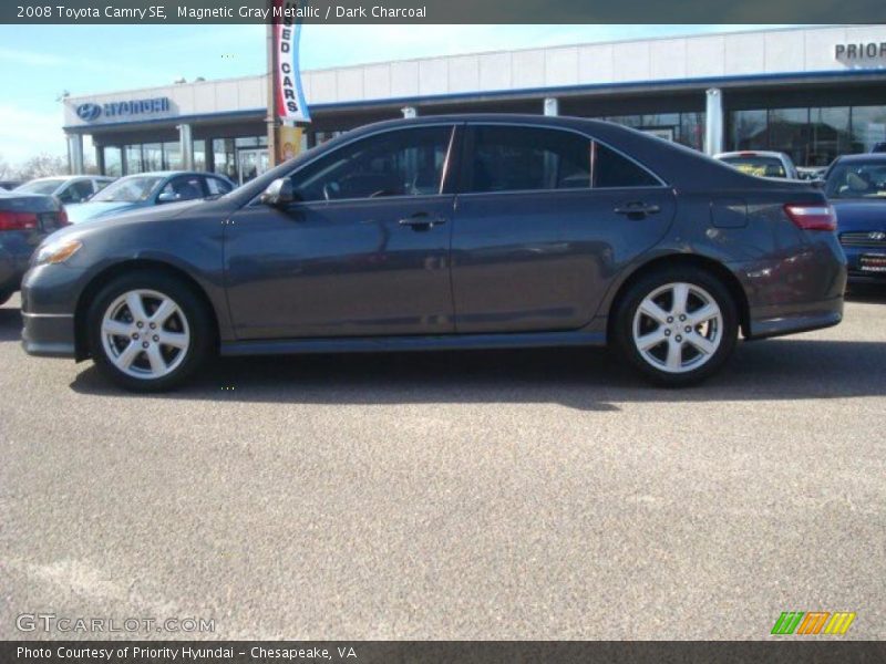 Magnetic Gray Metallic / Dark Charcoal 2008 Toyota Camry SE