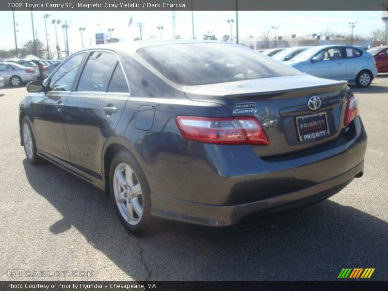 Magnetic Gray Metallic / Dark Charcoal 2008 Toyota Camry SE