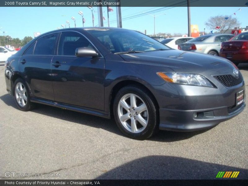 Magnetic Gray Metallic / Dark Charcoal 2008 Toyota Camry SE