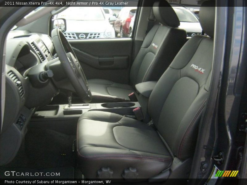  2011 Xterra Pro-4X 4x4 Pro 4X Gray Leather Interior