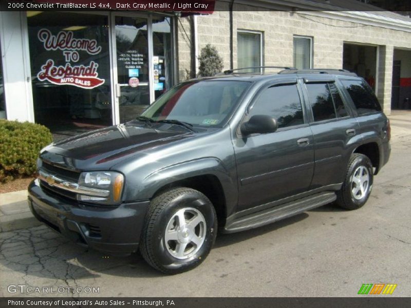 Dark Gray Metallic / Light Gray 2006 Chevrolet TrailBlazer LS 4x4