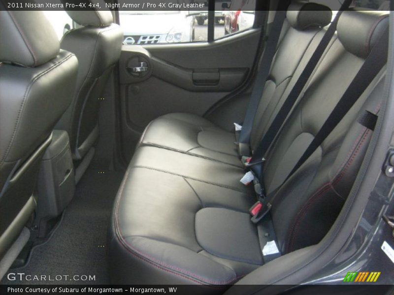  2011 Xterra Pro-4X 4x4 Pro 4X Gray Leather Interior