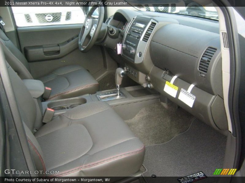  2011 Xterra Pro-4X 4x4 Pro 4X Gray Leather Interior