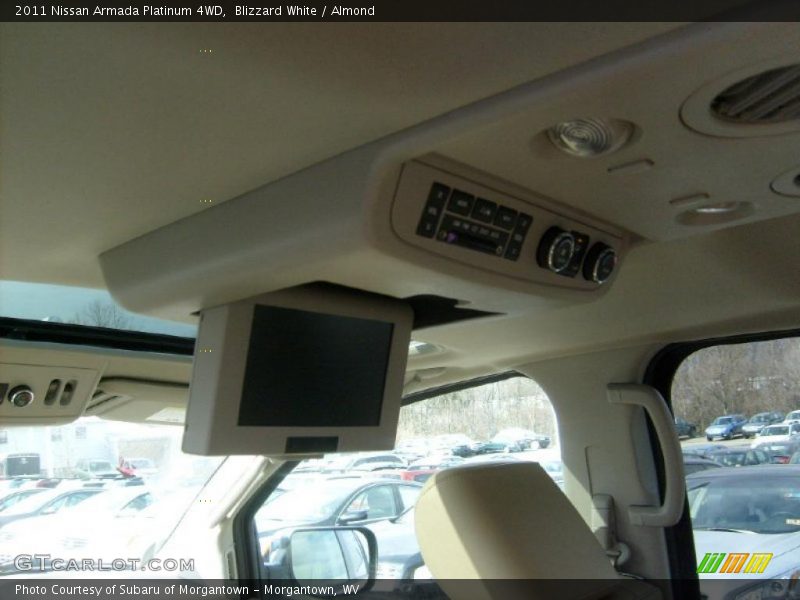Controls of 2011 Armada Platinum 4WD
