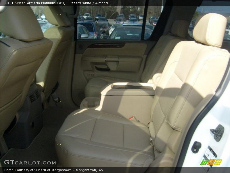 Blizzard White / Almond 2011 Nissan Armada Platinum 4WD