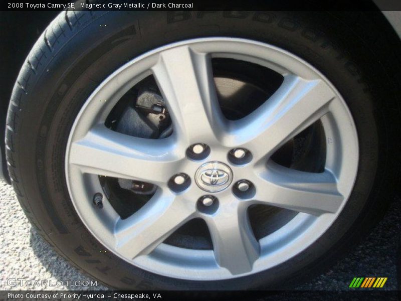 Magnetic Gray Metallic / Dark Charcoal 2008 Toyota Camry SE