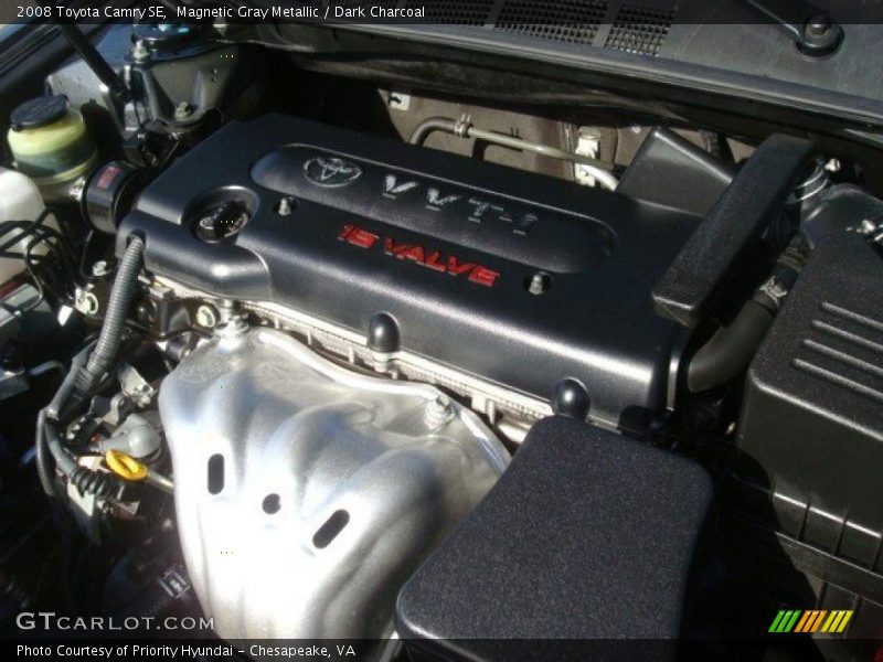 Magnetic Gray Metallic / Dark Charcoal 2008 Toyota Camry SE