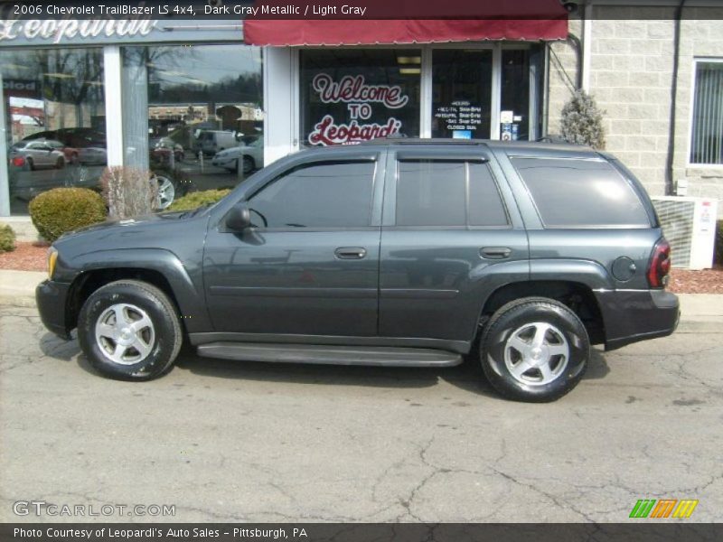 Dark Gray Metallic / Light Gray 2006 Chevrolet TrailBlazer LS 4x4