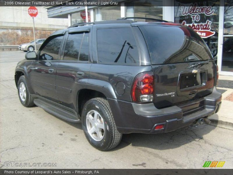 Dark Gray Metallic / Light Gray 2006 Chevrolet TrailBlazer LS 4x4