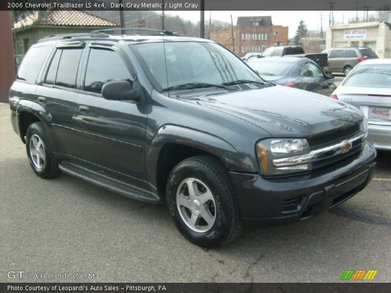 Dark Gray Metallic / Light Gray 2006 Chevrolet TrailBlazer LS 4x4