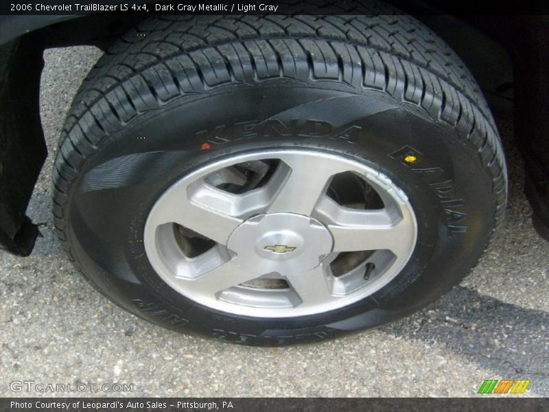 Dark Gray Metallic / Light Gray 2006 Chevrolet TrailBlazer LS 4x4