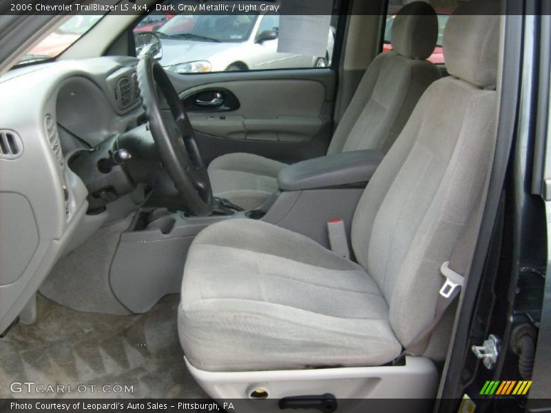 Dark Gray Metallic / Light Gray 2006 Chevrolet TrailBlazer LS 4x4