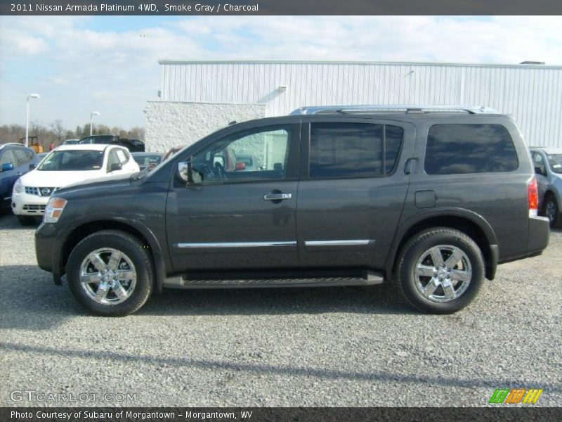 Smoke Gray / Charcoal 2011 Nissan Armada Platinum 4WD