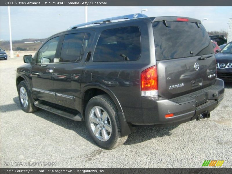 Smoke Gray / Charcoal 2011 Nissan Armada Platinum 4WD