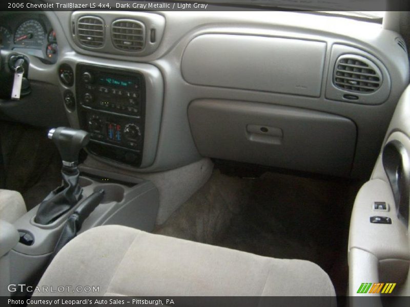Dark Gray Metallic / Light Gray 2006 Chevrolet TrailBlazer LS 4x4