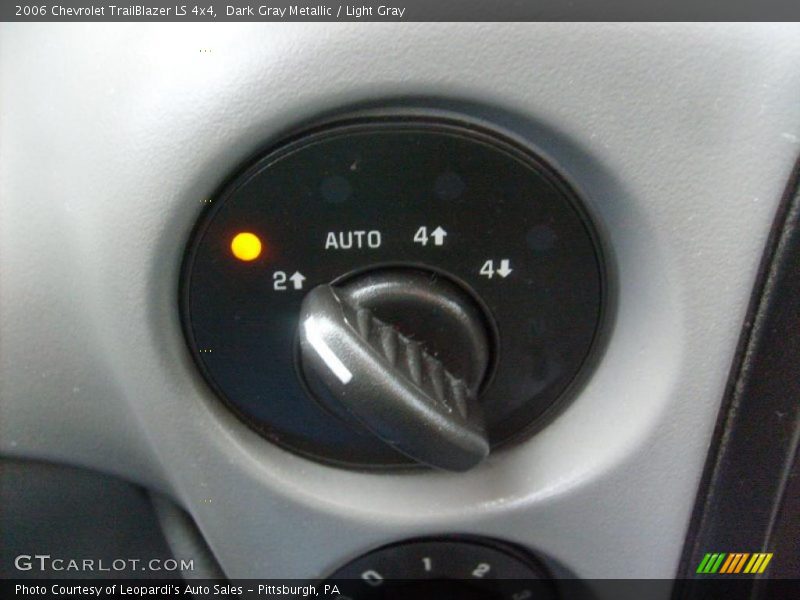 Dark Gray Metallic / Light Gray 2006 Chevrolet TrailBlazer LS 4x4