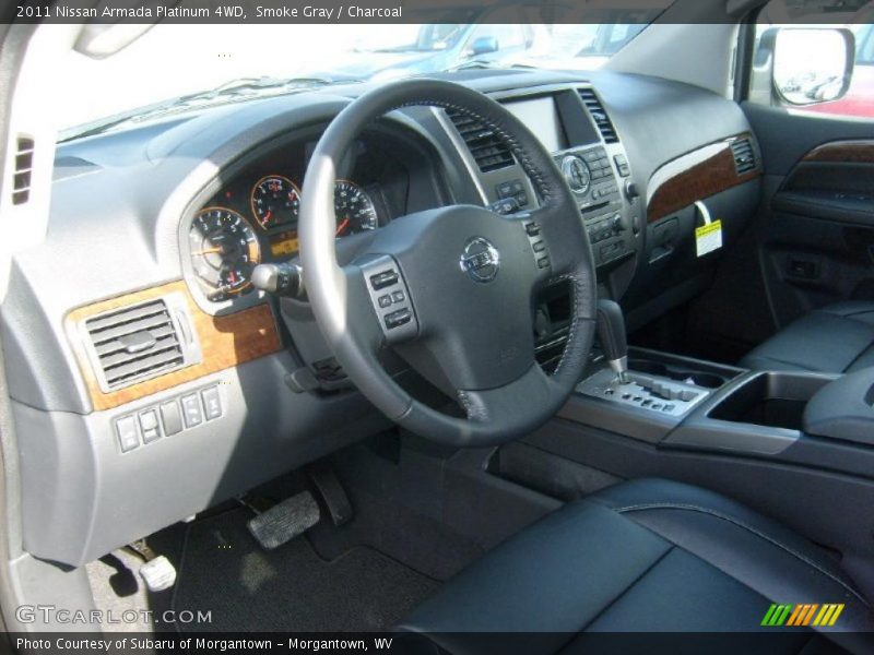 Smoke Gray / Charcoal 2011 Nissan Armada Platinum 4WD