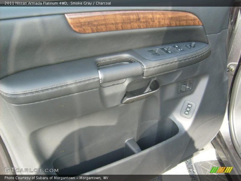 Smoke Gray / Charcoal 2011 Nissan Armada Platinum 4WD