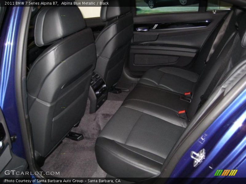  2011 7 Series Alpina B7 Black Interior