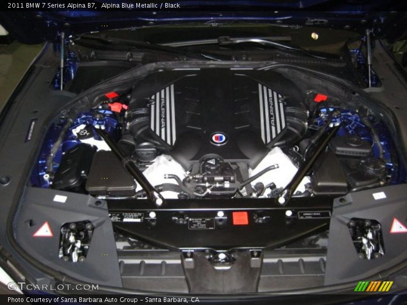  2011 7 Series Alpina B7 Engine - 4.4 Liter Alpina DI Bi-Turbocharged DOHC 32-Valve VVT V8