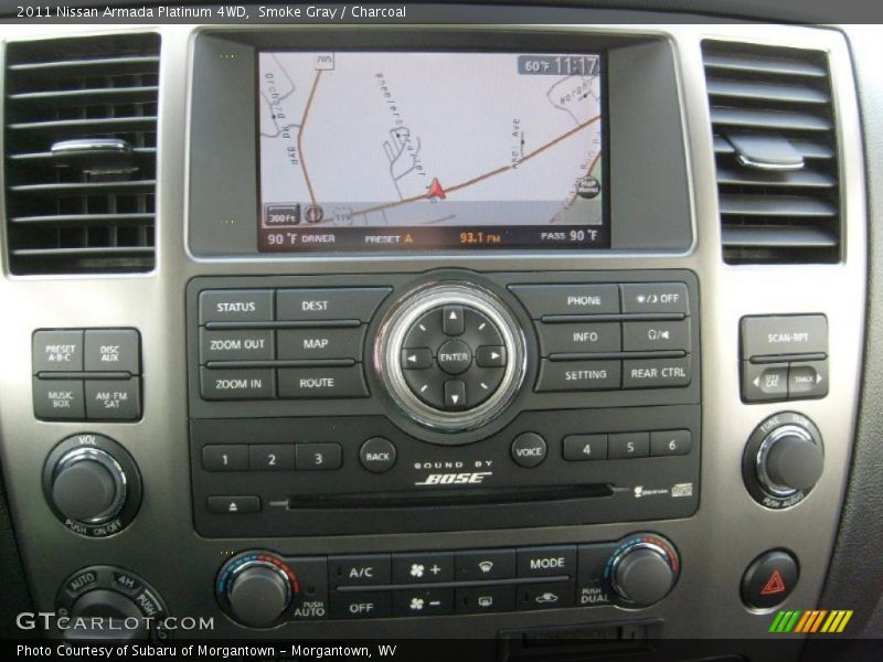Smoke Gray / Charcoal 2011 Nissan Armada Platinum 4WD
