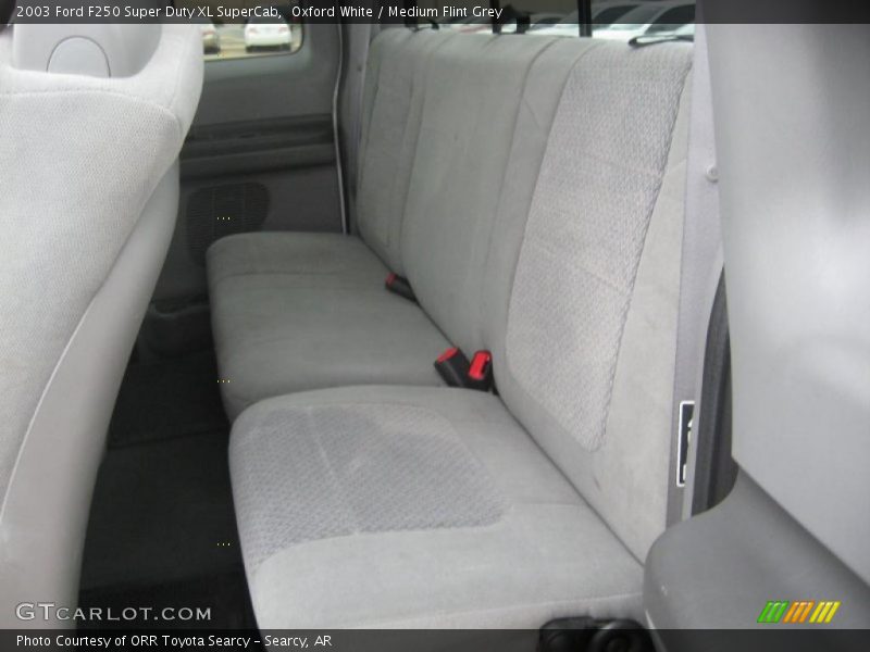 2003 F250 Super Duty XL SuperCab Medium Flint Grey Interior