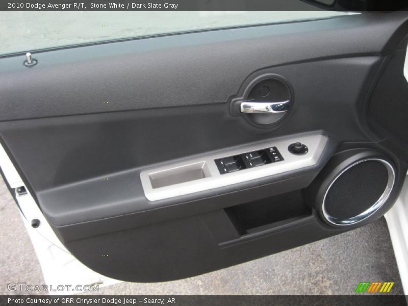 Stone White / Dark Slate Gray 2010 Dodge Avenger R/T
