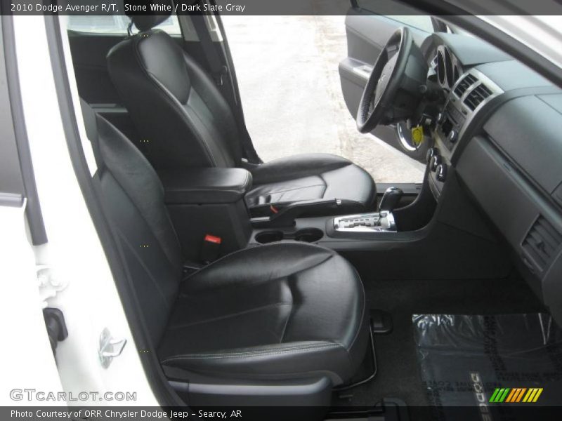 Stone White / Dark Slate Gray 2010 Dodge Avenger R/T