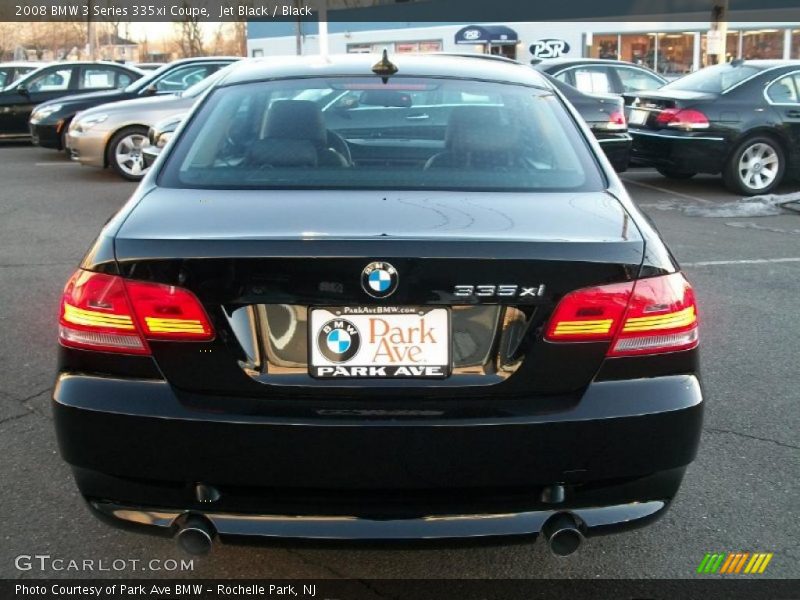 Jet Black / Black 2008 BMW 3 Series 335xi Coupe